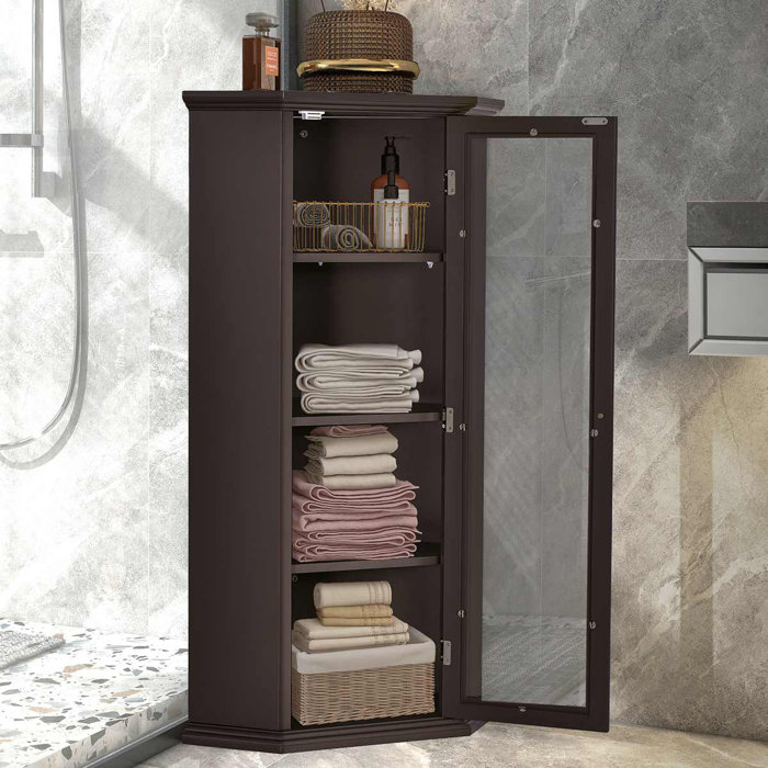 Wildon Home® Deronta Freestanding Bathroom Cabinet - Wayfair Canada